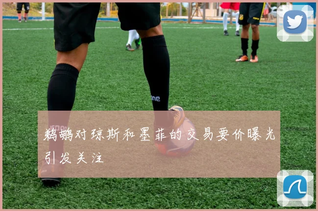 鹈鹕对琼斯和墨菲的交易要价曝光引发关注